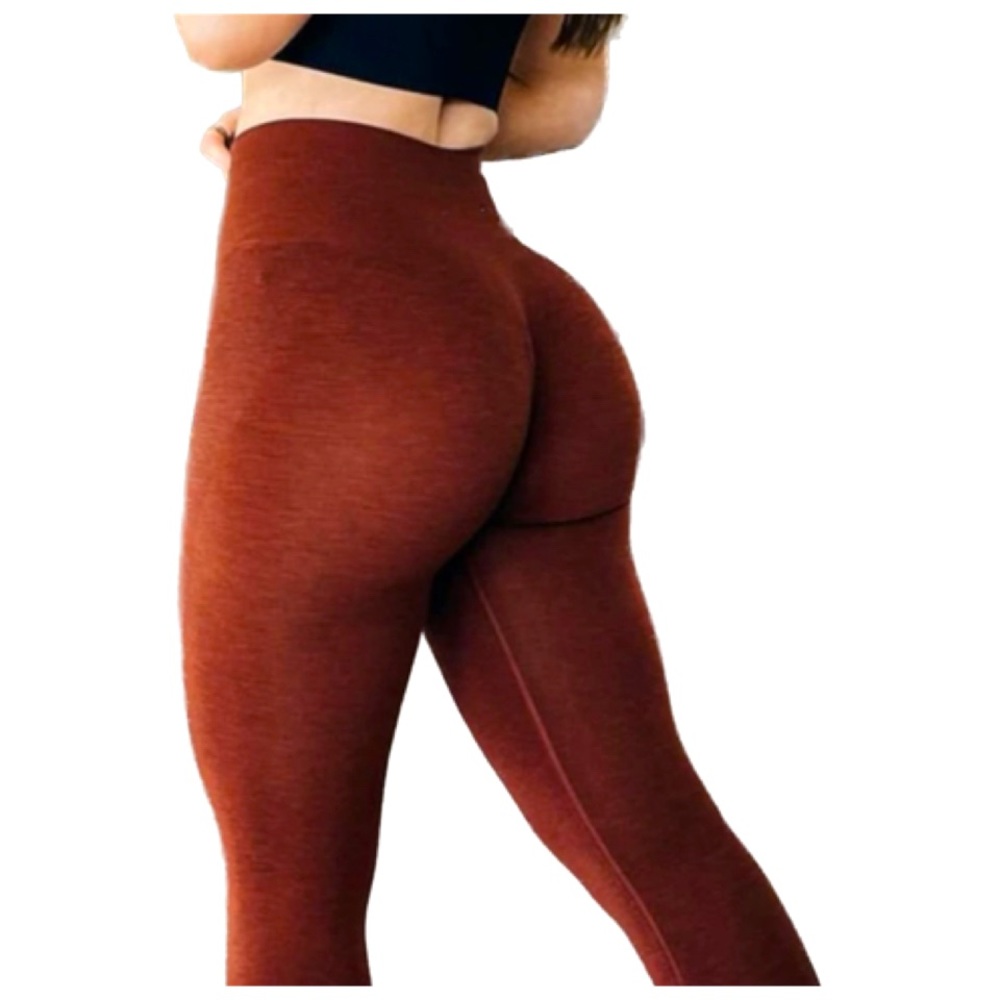 New Boutique Seamless High Waist Gym Workout Yoga Leggings - M